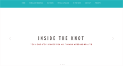 Desktop Screenshot of insidetheknot.com